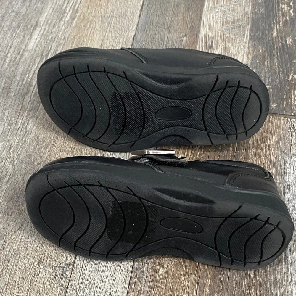 Reaction Kenneth Cole Kids Black Leather Dress Shoes
